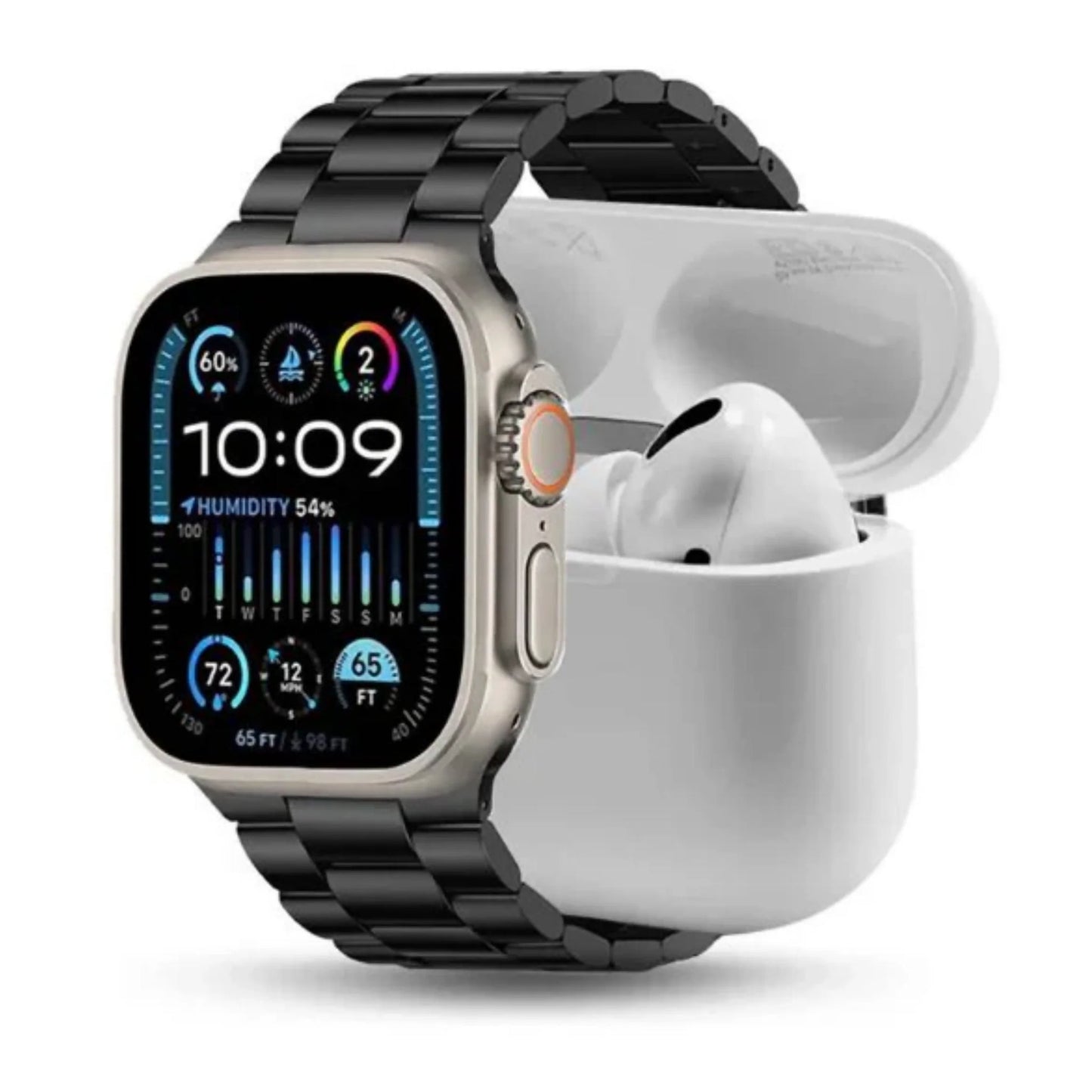 i20 Ultra Max Suit Display Smart Watch with Airpods